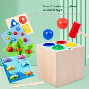 Tirelire Montessori (Permanence de l'objet)