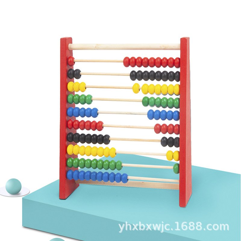 Boulier Montessori en Bois — Grand Compteur Éducatif – Image 4